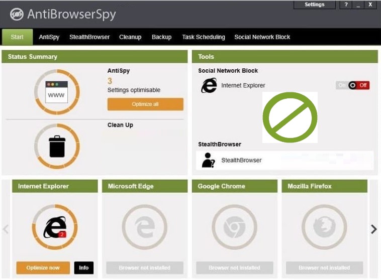 AntiBrowserSpy Pro 2024 7.0.49884 instal the new for windows