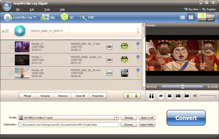 AnyMP4 Blu-ray Ripper 8.0.93 download the new version for android