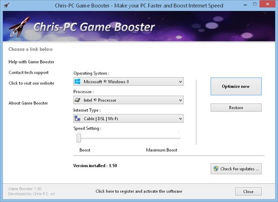 Chris-PC Game Booster With Serial Key