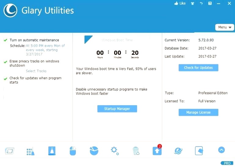 Glary Utilities Pro Serial Key