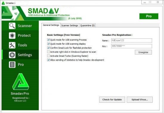 Smadav Pro Crack Serial Key