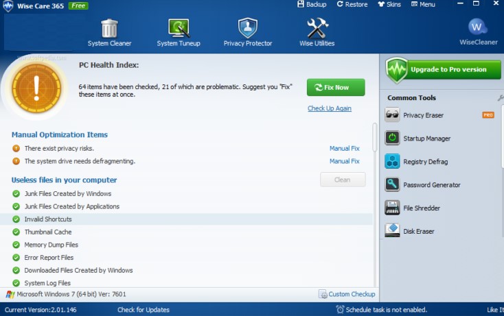 free instal Wise Care 365 Pro 6.5.7.630