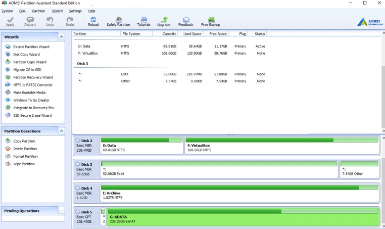 downloading AOMEI Partition Assistant Pro 10.2.0