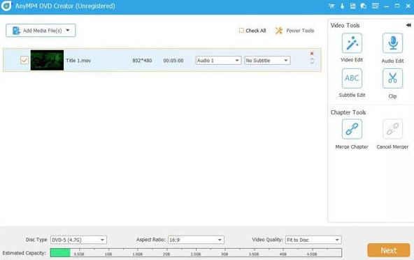 free for ios instal AnyMP4 DVD Creator 7.3.6