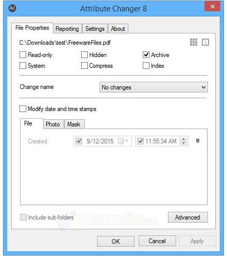 Attribute Changer 11.30 for ipod download