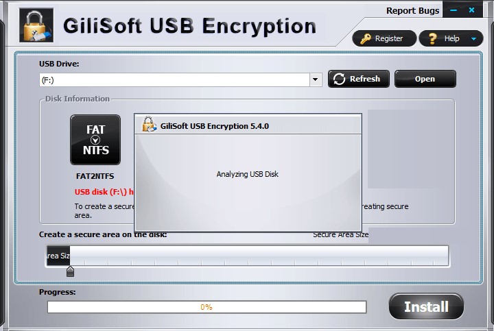 GiliSoft USB Stick Encryption Keygen