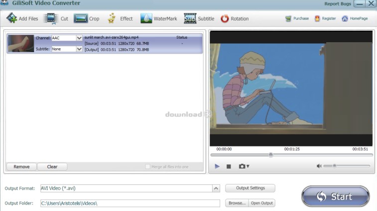 download the last version for ipod GiliSoft Video Editor Pro 16.2