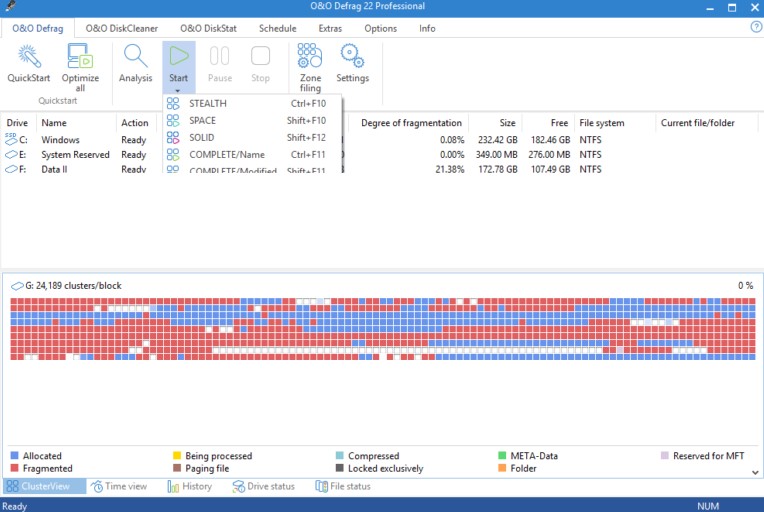 O&O Defrag Crack Full