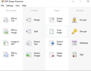 PDF Shaper Professional / Ultimate 13.5 download the last version for mac