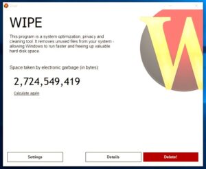 Wipe Professional 2023.06 for windows download free