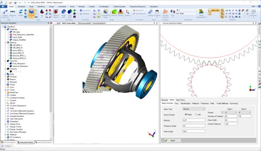 Ansys software with crack