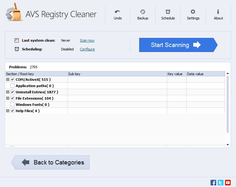 AVS Registry Cleaner Latest Version