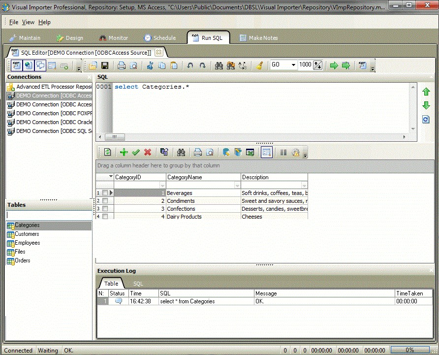 ETL Software Visual Importer Full Version