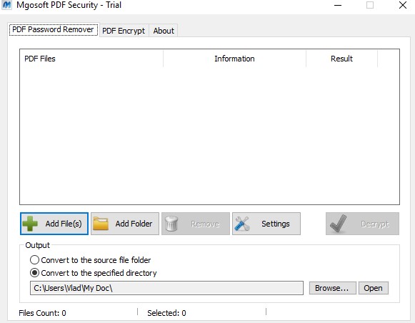 Mgosoft PDF Encrypt Crack Latest Version