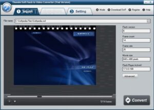 download the last version for mac ThunderSoft Flash to Video Converter 5.2.0